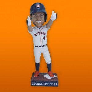 George Springer 2019 Houston Astro Thumbs Up Bobblehead - NIB